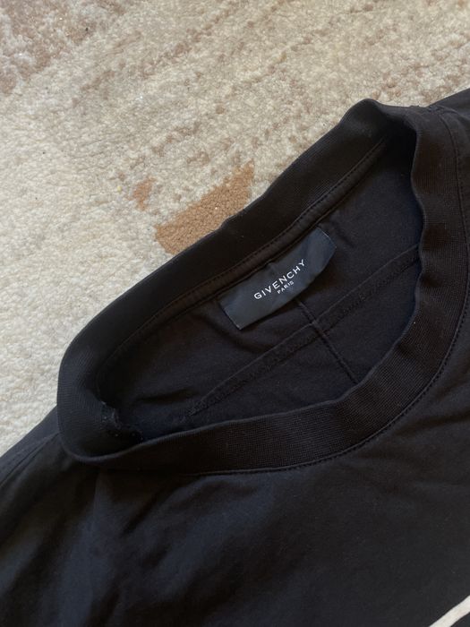Tricou Givenchy Paris Original Masura XL Negru Graphic Print Designer Colectie Riccardo Tisci