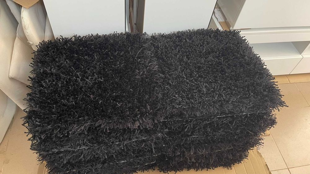 Covor modular cu banda velcro scaiete, 11 m2, 40 x 40 cm un modul