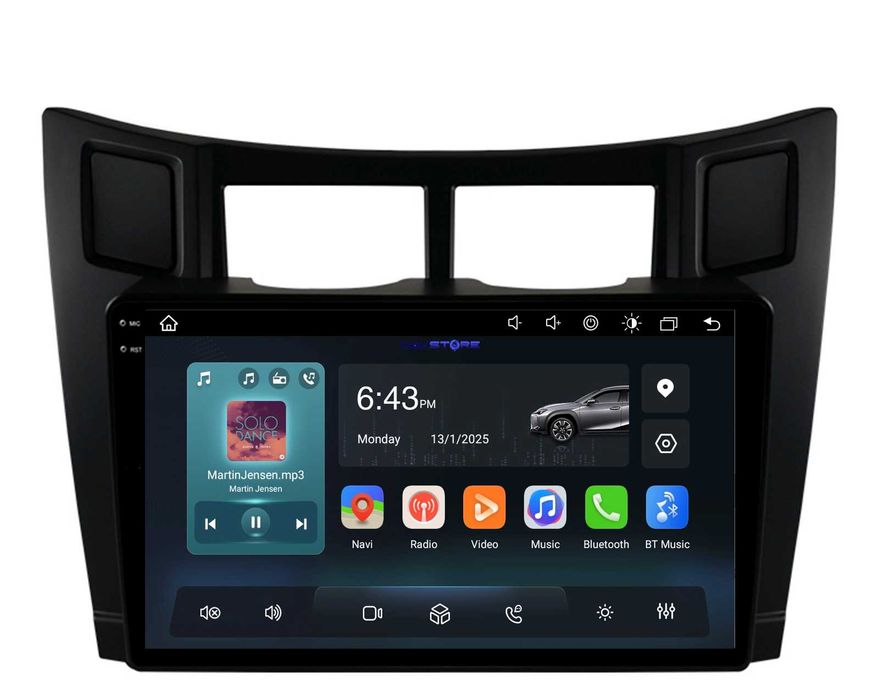 Navigatie Dedicata Toyota Yaris (2005-2011), 9Inch, WiFi, Carplay