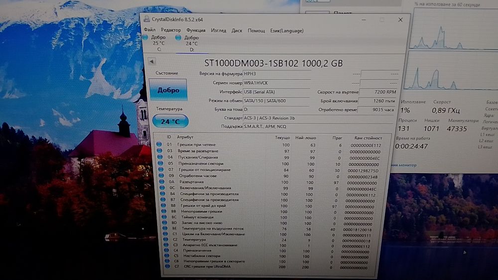 HDD 1tb Seagate ST1000DM003