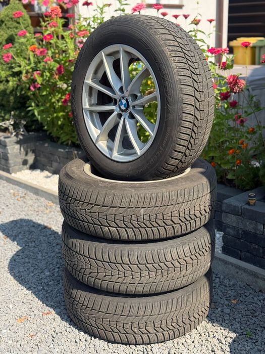 Roti cu anvelope  de Iarna BMW X1 X2 X3 X4 X5 Seria 3 Seria 5 225/60 R17 Hankook DOT23