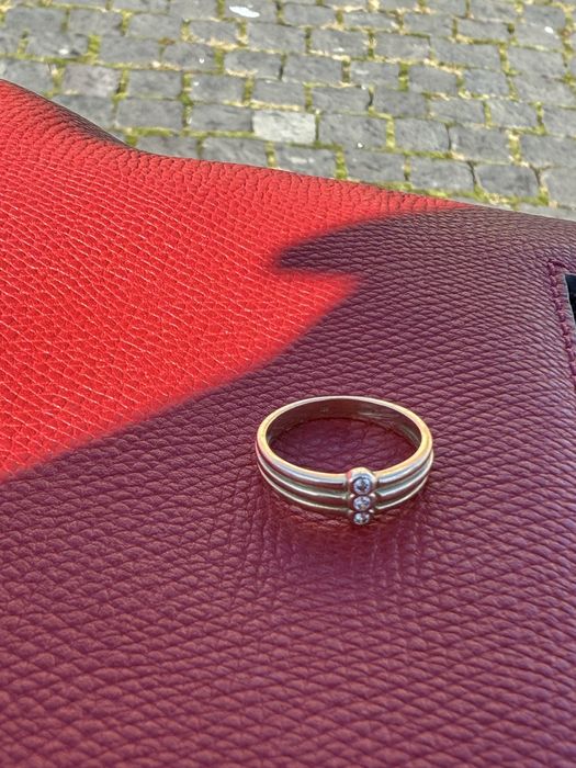 Vand inel cu 3 diamante