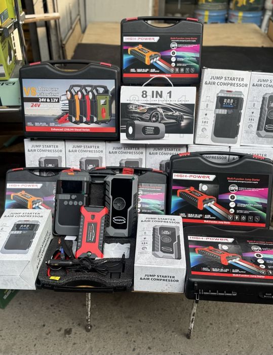 Jump starter, powerbank, poverbank, бустер, пусковое устройство