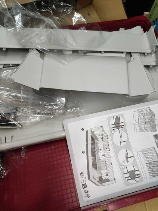 Ferplast Krolik 160 Клетка за зайци Grey, Red