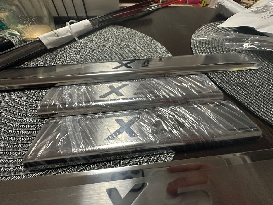 Декорация прагове БМВ BMV Х-5 X 5хром