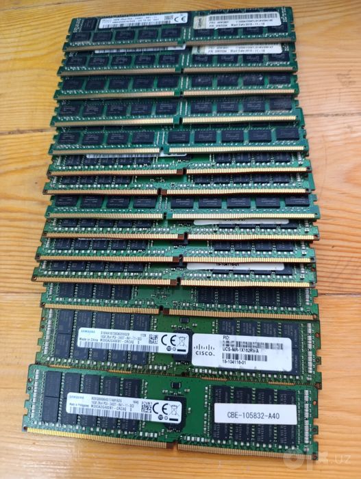 Продается ОЗУ DDR4 2400T 16gb в кол-ве, DDR3 1600Mhz 12800R 16gb 4шт
