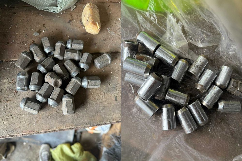 Гайки шаг 1.25 ( два варианта )