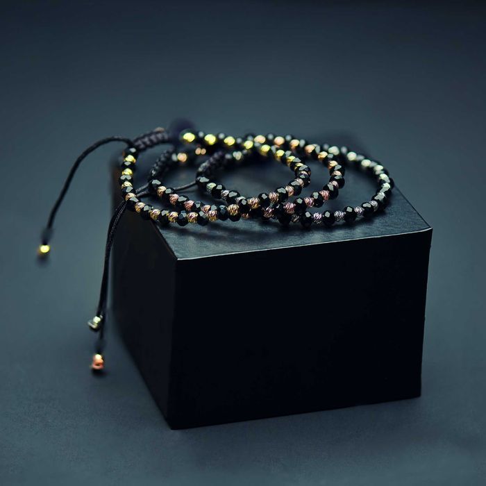 Bratara din argint placata cu aur - ambalaj cadou si transport inclus