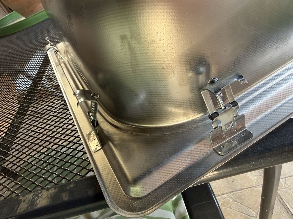 Chiuveta inox pentru blat, anticalcar cu preaplin 48x48 cm