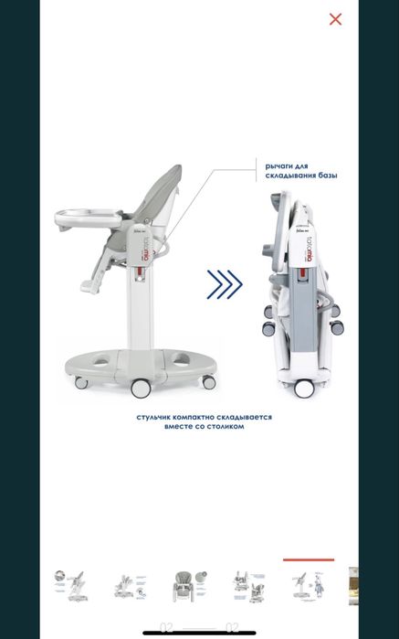 Стульчик для кормления Peg perego