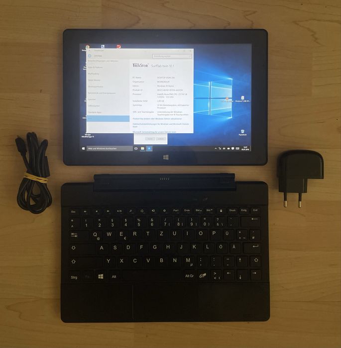 Таблет / Лаптоп Trekstor W2 32GB Windows 10 / HDMI / Bluetooth