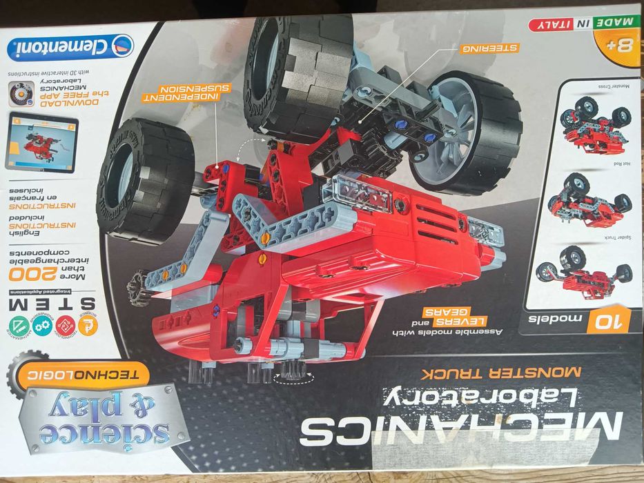 3бр конструктора - MECHANICS, Clementoni (Made in ITALY)