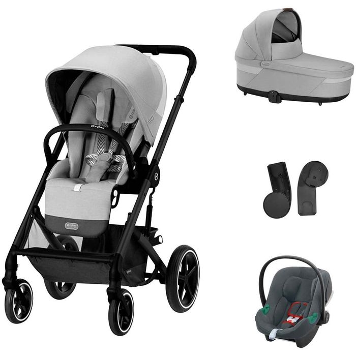 Като нова!!! CYBEX  Детска количка 3 В 1 LAVA GREY