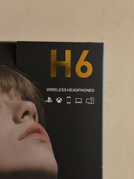 Наушники H6 қара түс