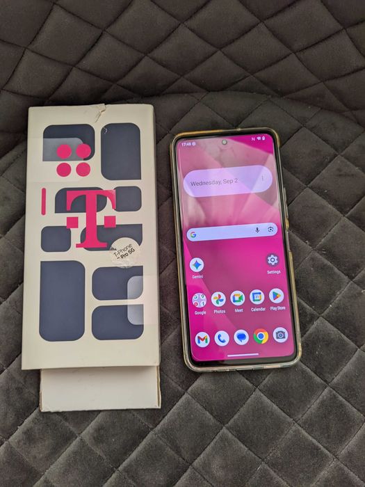 Telekom T-MOBILE T Phone 2 Pro 256GB 5G Dual SIM, Azurite Blue Snapdragon 6 Gen 1 8 GB RAM 256 GB AMOLED  eSIM