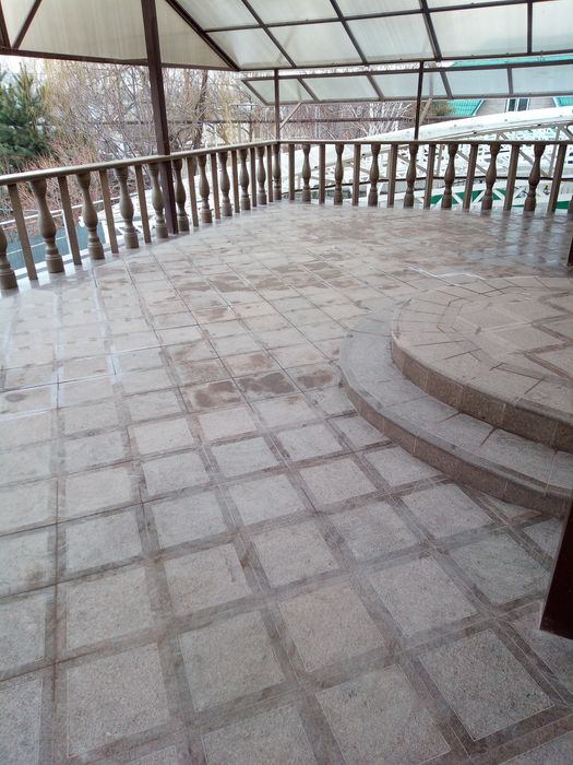 Укладка плитняка. Монтаж гранита. Травертина. - Укладка плитки Алматы ...