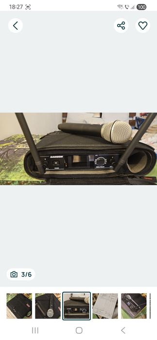 Microfon profesional MARCA SAMSON