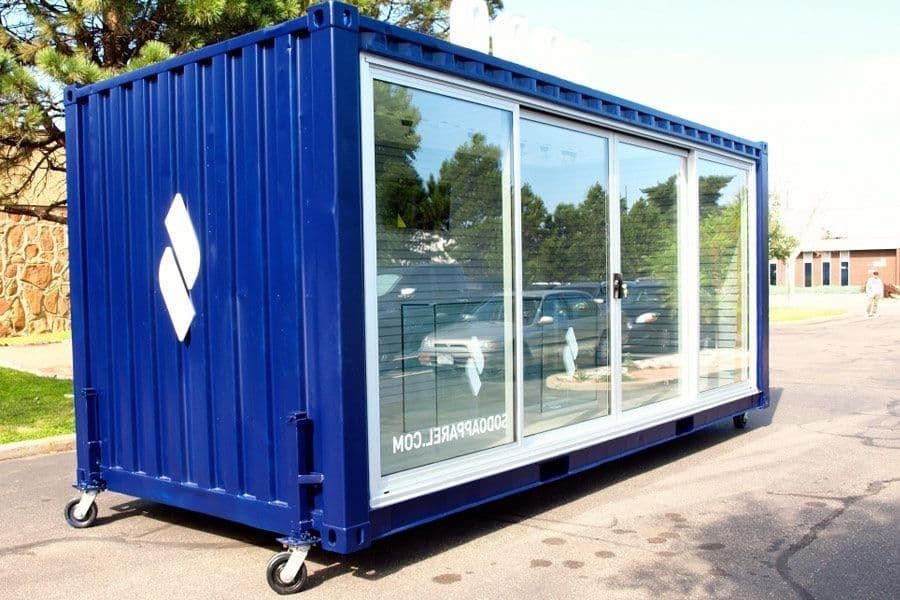 Контейнер под ключ офис, отдел продаж, дача склад - Готовые конструкции ...