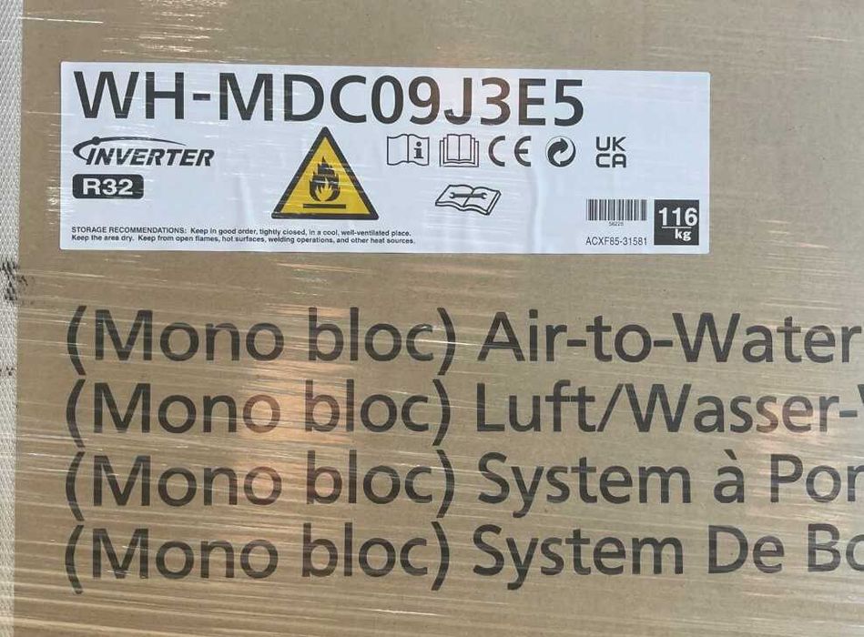 термопомпа Panasonic Aquarea WH-MDC09J3E5