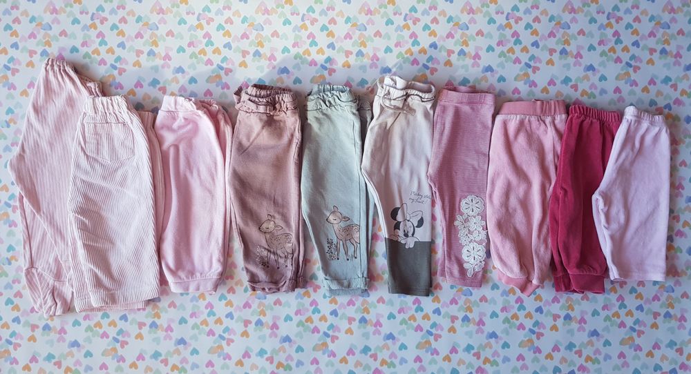 Голям ЛОТ бебешки дрешки 5-6м до 1 година 68 - 74рр +-