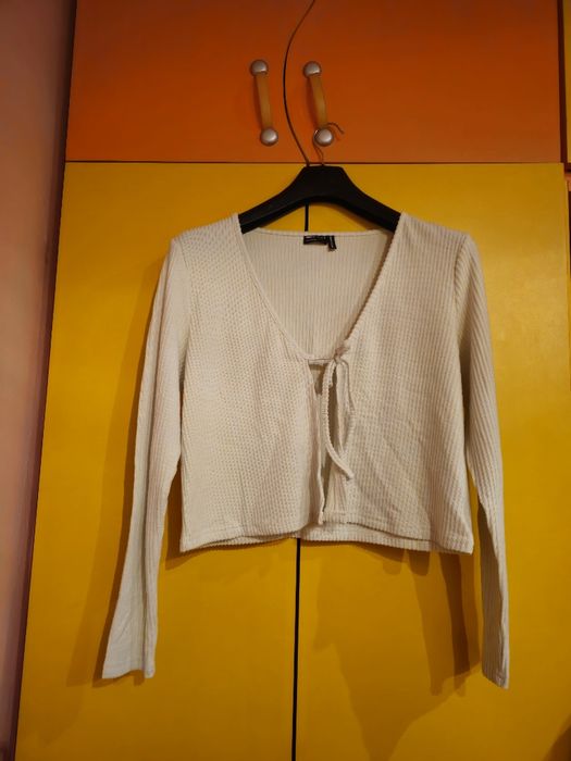 Vand bolero bej măsura M nou cu eticheta