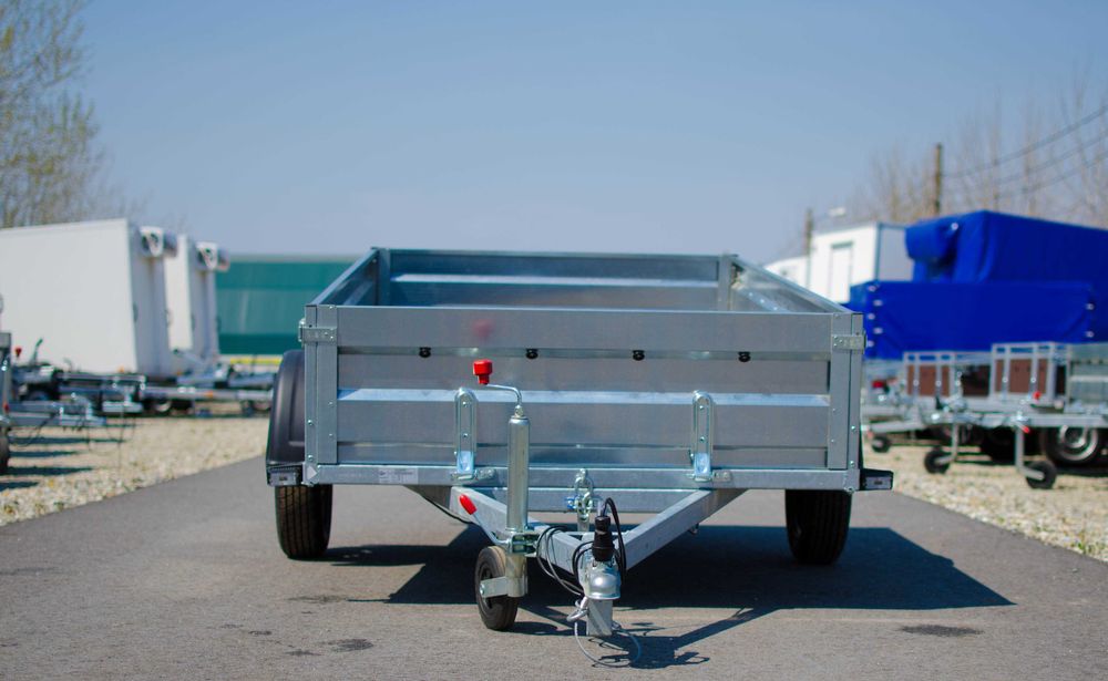 Remorcă apicolă basculabilă auto 750kg pentru ATV