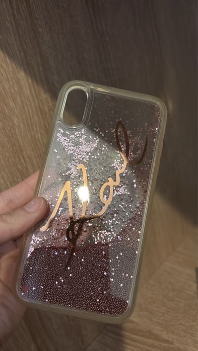 Husă telefon Karl Lagerfeld sclipici