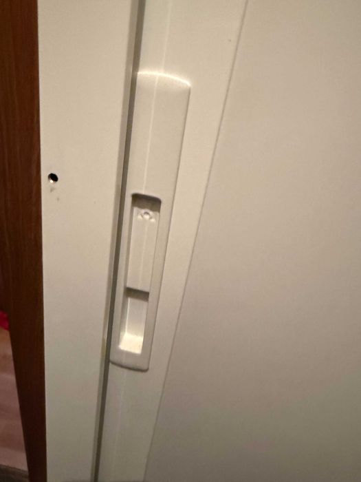 Плъзгаща се ПВЦ Врата с рамка, PVC