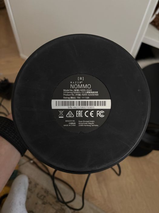 Аудио система Razer - Nommo, черна