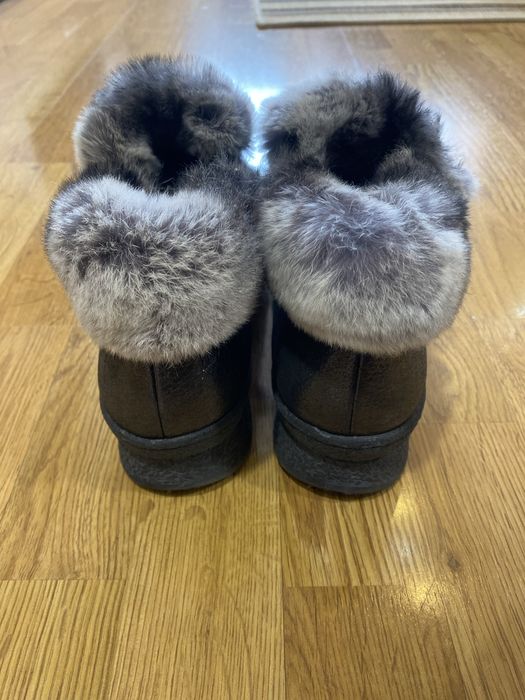 Дамски боти , естествена кожа, 39 номер