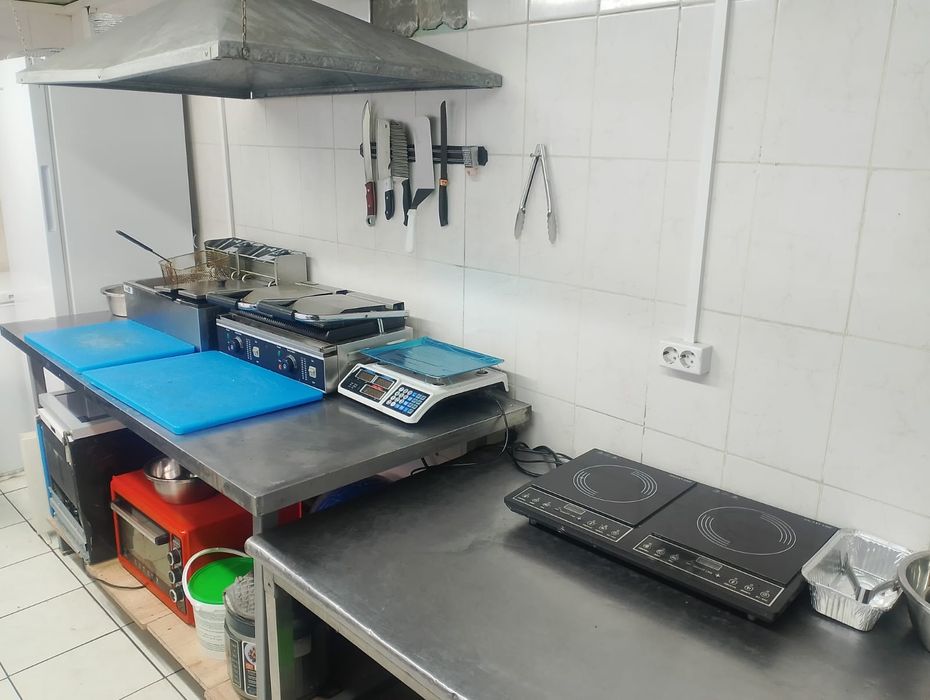 Павельон с оборудованием