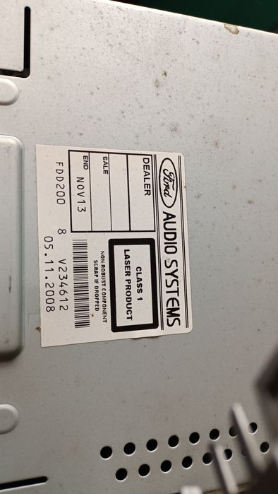 Radio CD 6000CD original Ford