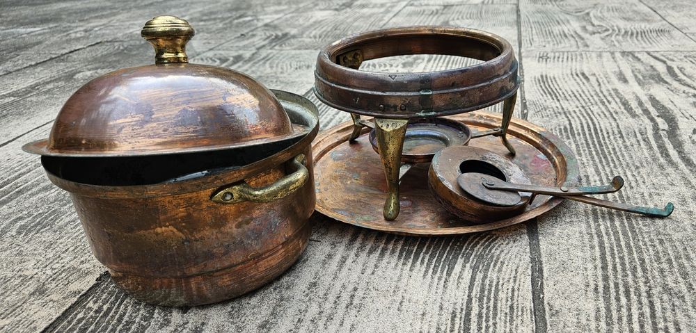 МЕДНИ СЪДОВЕ,Винтидж комплект