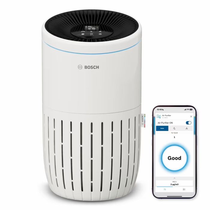 Purificator Aer Bosch Air 4000i WiFi HEPA H13 Smart 62mp Silentios