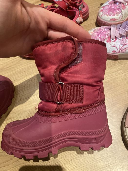 Зимни супер обувки за момиче, 24 номер JoJo Maman bebe