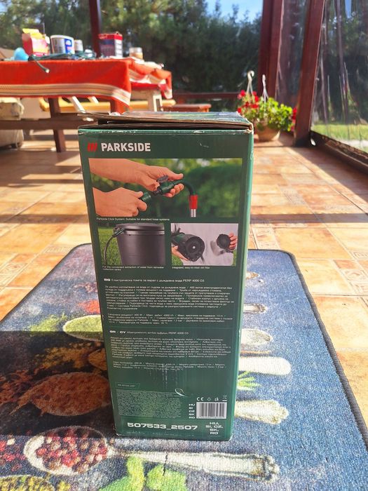Pompa submersibila pentru apa Parkside NOUA