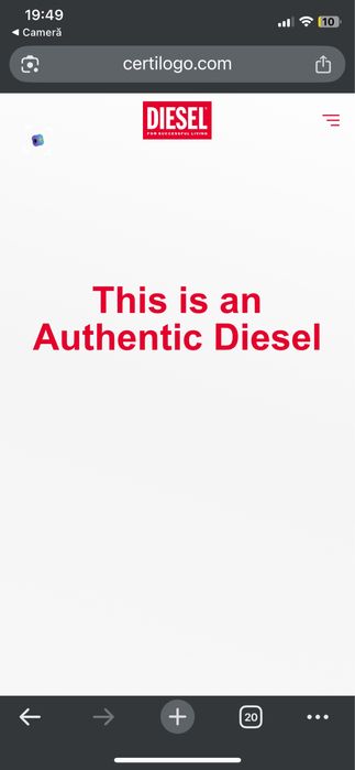 Blugi diesel originali