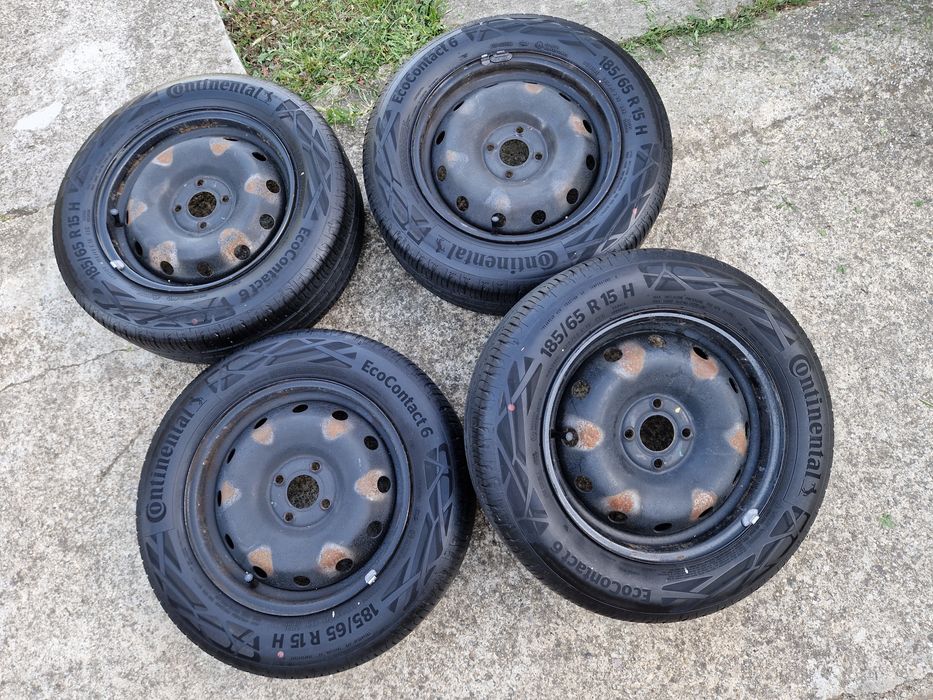 Jante Dacia Logan Sandero 4x100 anvelope vara 185 65 15