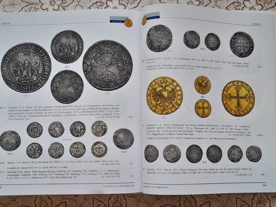 The Konrad Burki Collection Swiss Cantonal Coins - Part 2