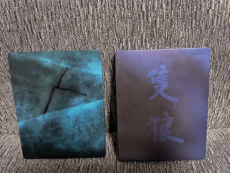 Witcher 3, Sekiro, Until Down, Elden Ring steelbook,метални кутии PS4