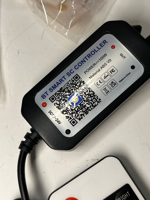 Banda led waterproof siliconica 15m cu bluetooth app pe telefon