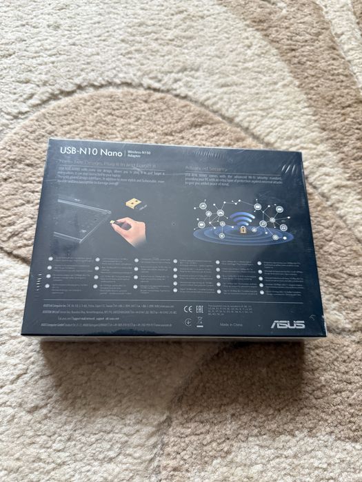 Adaptor wireless ASUS USB-N10 Nano, 150Mbps