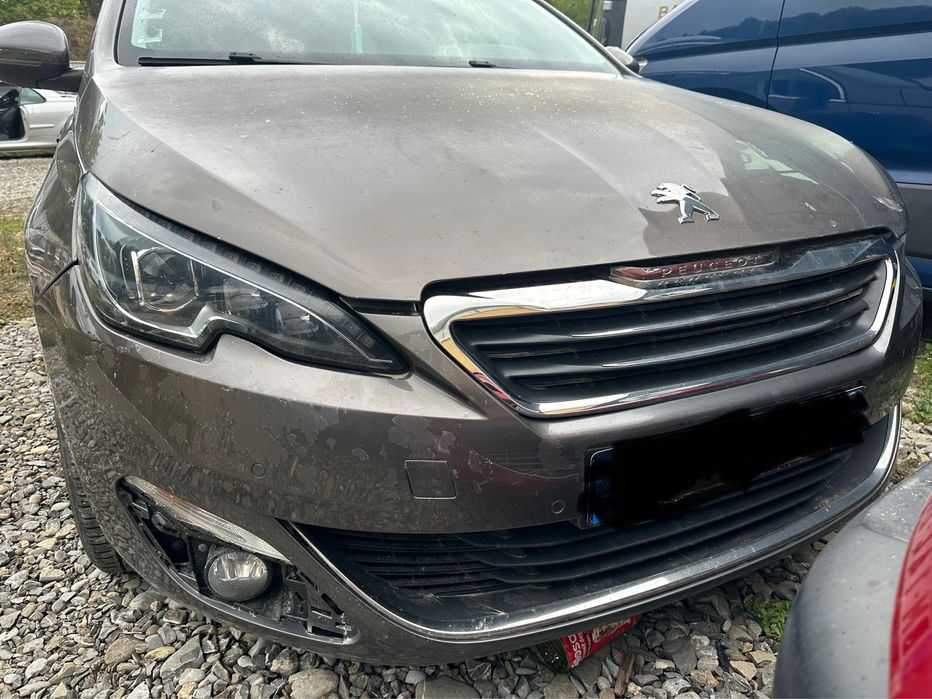 Fata completa Peugeot 308 2016 capota bara far full led aripa trager
