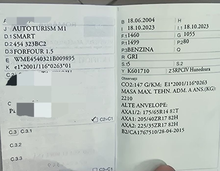 SMART Forfour 2004 — imagine 5