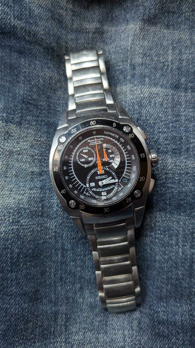 Бартер!Seiko Sportura Kinetic Chronograph (7L22-0AD0)