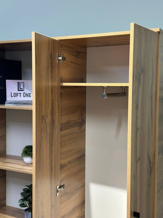 Шкаф офисный, шкаф для документов, шкаф гардероб, вешалка, полки