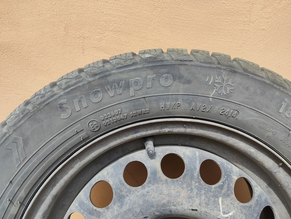 Зимни гуми с джанти за  Опел aстра g