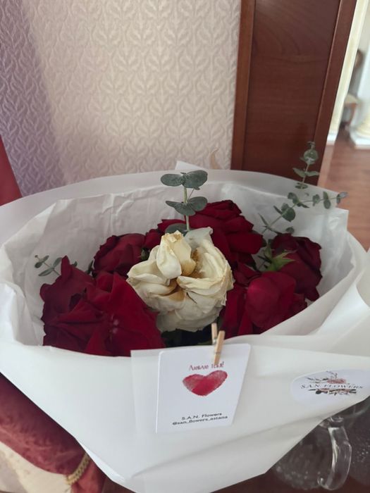 Цветы букет вчерашние цветы коктал