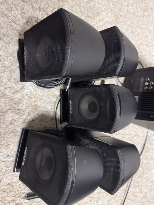 колонки и сабвуфер microlab