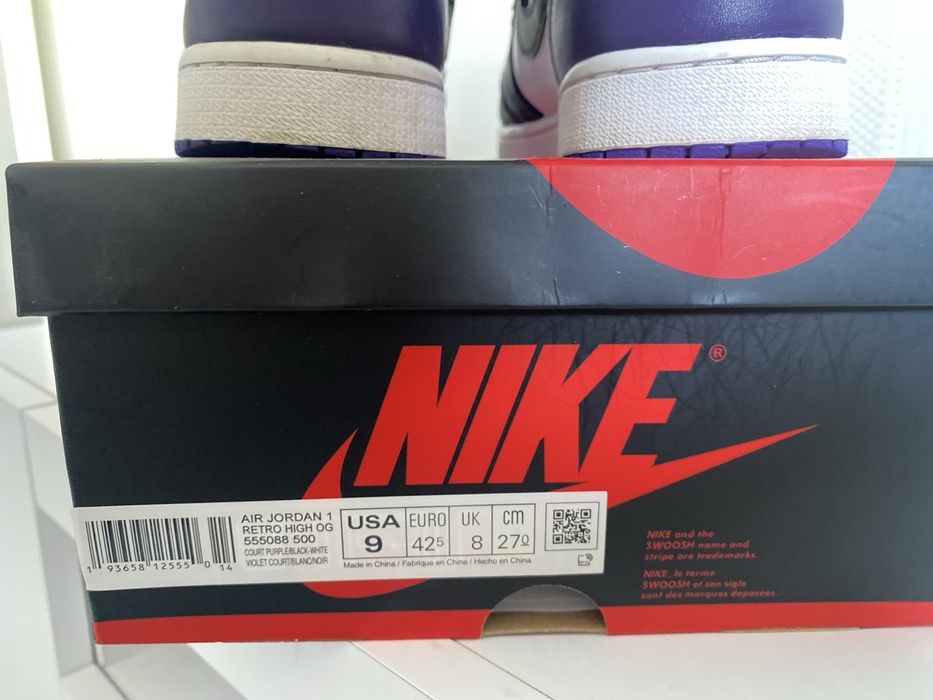 jordan 1 high court purple(2020)